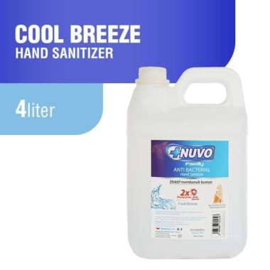 Nuvo Hand Sanitizer Cool Breeze Jerigen 4 liter Multicolor