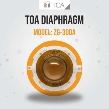 TOA DIAPHRAGM SPUL SPOOL SPEAKER MODEL ZG-30DA | GARANSI RESMI