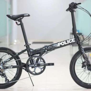 Sepeda Lipat 20 Element Police Texas New