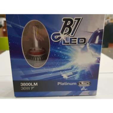 Lampu Mobil Platinum LED headlight B1 H4 H11 h1 H7 HB4 HB3 3800LM 36W - H4 6000K