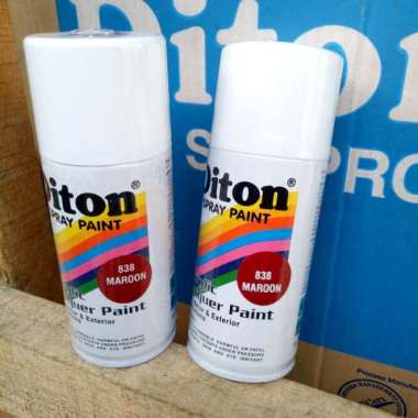 Pilok Pilox Pylox Cat Diton Maroon Marun Merah Tua 838 150cc