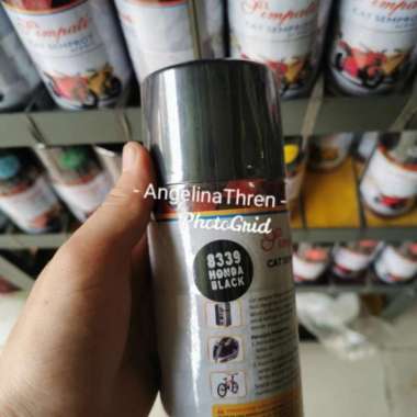 Cat Semprot Honda Black Simpati 300cc - Pilok Hitam - Pilox Black Doff Black Honda