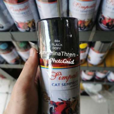 Cat Semprot Honda Black Simpati 300cc - Pilok Hitam - Pilox Black Doff Black Doff