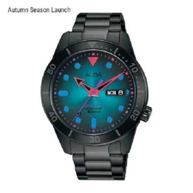 Jam Tangan Alba Men Automatic AL4175X1 AL4175 Tokyo Neon Original