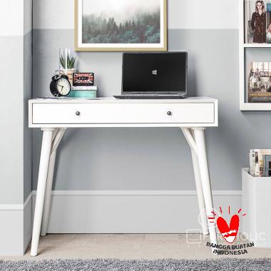 iFURNHOLIC Maureen Mini Desk - Meja Belajar Minimalis - Furniture - IVORY Jawa Timur