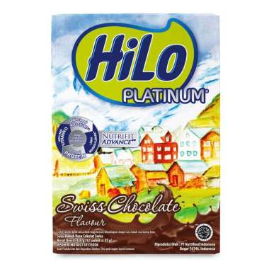Promo Harga Hilo Platinum Swiss Chocolate 420 gr - Blibli