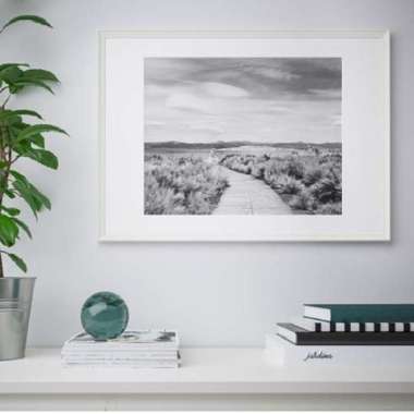 Bingkai Frame Foto Dinding KN 50x70cm (16R) Original_Putih