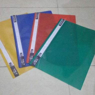 Bisnis File / Map Plastik Dg Acco Ungu