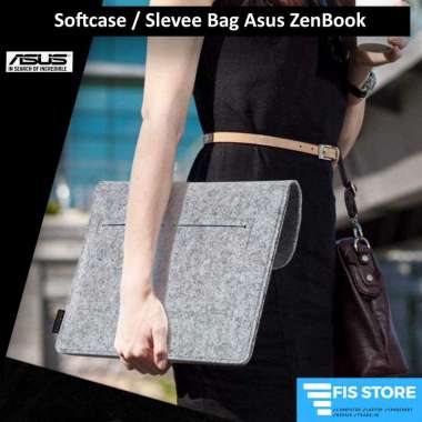 ASUS ZenBook 14-Inch Canvas Tas Slevee Hand Softcase (Original ASUS)