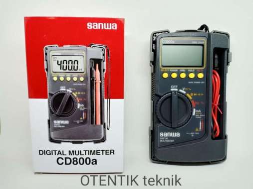 MULTIMETER DIGITAL SANWA CD-800a JAPAN ORIGINAL - AMPERE METER