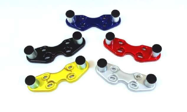 DUDUKAN STANG JEPIT CB150R MEGAPRO VERZA TIGER RAISER STANG JEPIT Merah