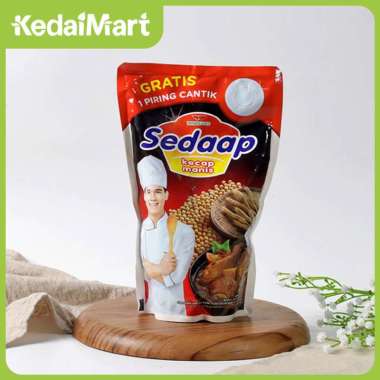 Promo Harga Sedaap Kecap Manis Kedelai Hitam Special 550 ml - Blibli