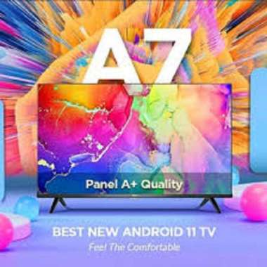 TCL 40A7 LED TV 40 INCH ANDROID 11 SMART TV HDR EDGELESS DESIGN SPECIAL PANEL A+ QUALITY