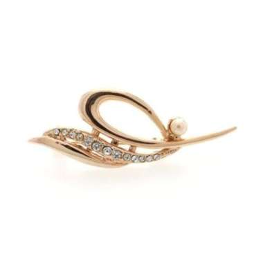 1901 Jewelry Leaf Brooch 1595