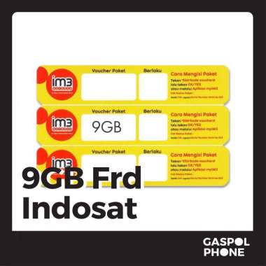 Voucher Indosat Freedom 9 GB Jateng Kuota Internet Isi Ulang