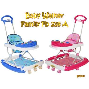 SPD04 Baby Walker Family Fb 218 A Blue