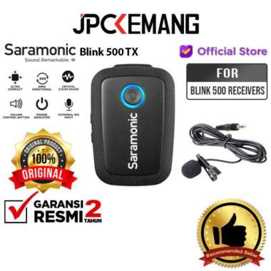 Saramonic Blink 500 TX Wireless Clip-On Transmitter Blink500 TX RESMI Multicolor