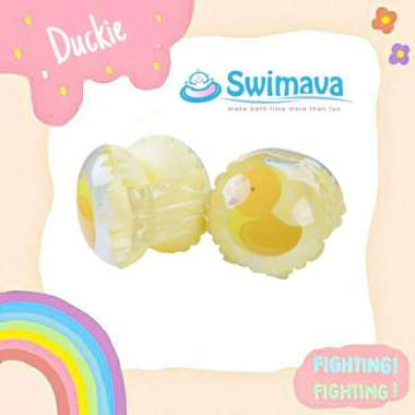 Pelampung Renang - Swimava G4 Swim Wings Duckie Original 100% (Kode 5924)) Semua Ukuran Multicolor