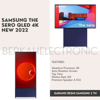 SAMSUNG THE SERO 43" 4K TV- QA43LS05B NEW 2022