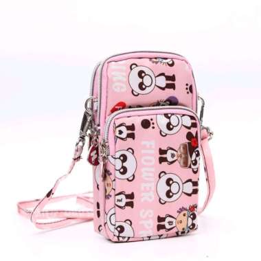 Tas Selempang Mini Harajuku Waterproof Tas Wanita Sling Bag Panda