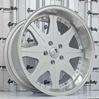 REP VELG LEON HARDIRITT RING 18 SILVER VELG MOBIL MURAH GARASI VELG SURABAYA