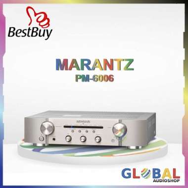 Marantz PM6006 Integrated Amplifier PM 6006 / PM-6006 Music Stereo - Silver-Gold