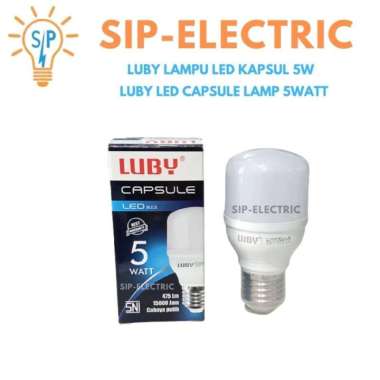 LUBY LAMPU LED KAPSUL 5W / LUBY LED CAPSULE LAMP 5WATT