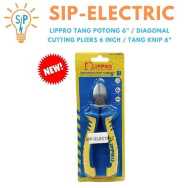 LIPPRO TANG POTONG 6" / DIAGONAL CUTTING PLIERS 6 INCH / TANG KNIP 6"