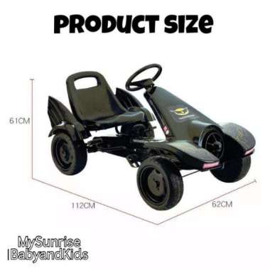 PEDAL GO KART / Mobil Gokart Gowes Ride On / Bat Kart JUNIOR TR-6666