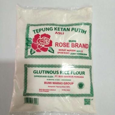 Tepung Ketan Putih Rose Brand 500gr