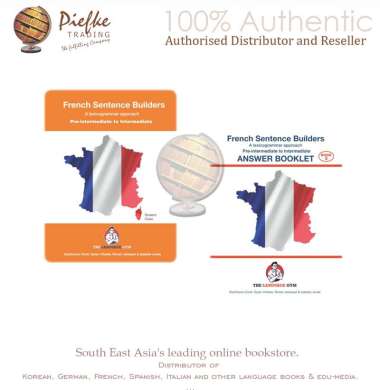 FRENCH SENTENCE BUILDERS - Pre-Interm to Interm: STUDYBOOK, ANSWER BOOK9783949651120, 9783949651137 