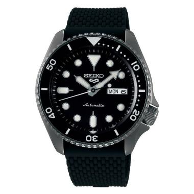 Seiko 5 Sport Sense Style Automatic Jam Tangan Pria [SRPD55K2, SRPD65K3, SRPD76K1] Grey Black