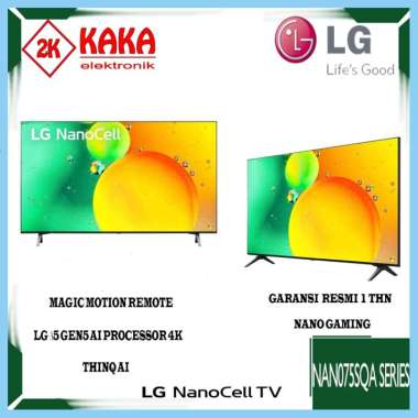 LG 50NANO75SQA LED TV NANOCELL SMART TV 50 INCH 50NANO75 75SQA TV LG