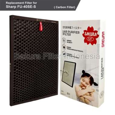 Sakura APCH-94010 Replace Carbon Filter Air Purifier Sharp FU-40 SE
