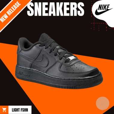 Nike Air Force 1 Black Original Terbaru 