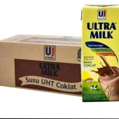 Susu Uht Ultra Milk 250 ml All Variant (1 Dus isi 24 pcs) Strawberry