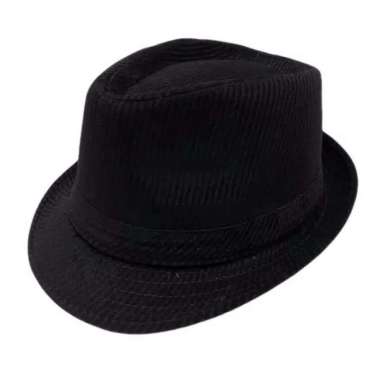 Jual Topi Fedora Black Terbaru 