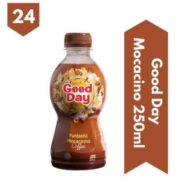 Good Day Mocacino Coffee Botol 250ml isi 24 Pcs