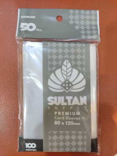 Sultan Supply 100 Micron 80x120mm Premium Card sleeves (diamond)