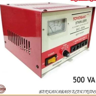 Stavolt Matsunaga SVC 500 Stabilizer Servo Motor Control MERAH