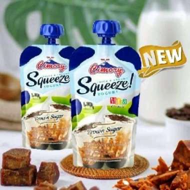 Cimory Yogurt Squeeze Brown Sugar 120gr