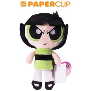 BONEKA / PLUSH DOLL POWERPUFF GIRLS 9" BUTTERCUP PPG006