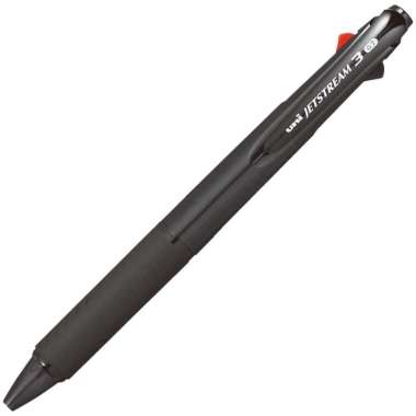 Uni Jetstream 3 Color 0.7 mm Ballpoint Pen SXE340007 Transparent Black
