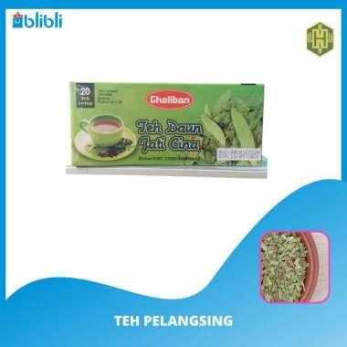 Teh Daun Jati cina Gholiban teh pelangsing teh herbal pelangsing
