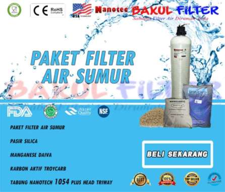 Bakul Filter Paket Filter / Penjernih air sumur