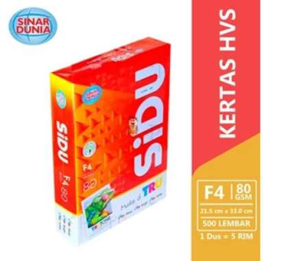 Kertas fotokopi HVS A4 80 gr 80 gsm 80gsm 80gram SIDU Sinar Dunia