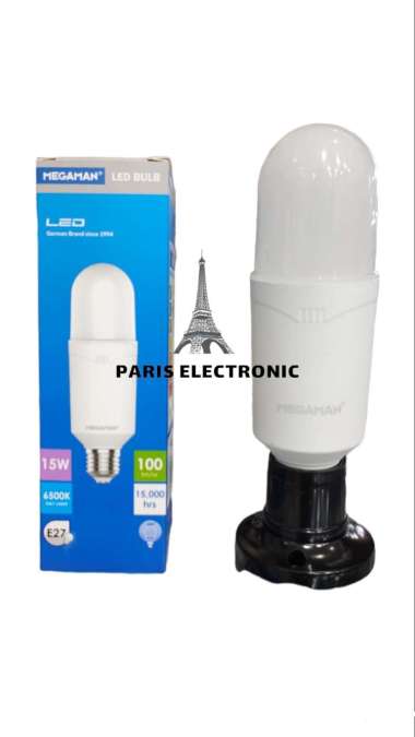 LAMPU LED MEGAMAN P BULB 15 WATT GARANSI