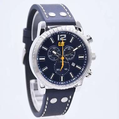 Jam Tangan Pria Caterpillar NP.143.36.632 Leather Strap Original