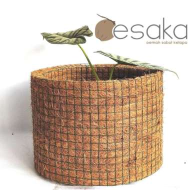 cover pot sabut kelapa diameter 20 cm by oesaka