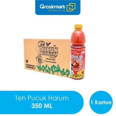 teh pucuk harum 350 ml | 1 karton (24 botol)